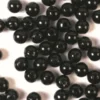 Voksperler - Sort - 4 MM - 500 G