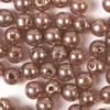 Voksperler Til Smykker - Brun - 4 MM - 500 G