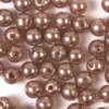 Voksperler Til Smykker - Brun - 3 MM - 500 G