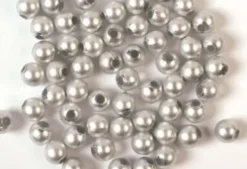 Voksperler Til Smykker - Mat Sølv - 3 MM - 500 G