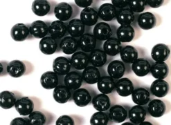 Voksperler Til Smykker - Sort - 3 MM - 500 G