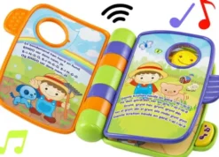 Vtech - Babybog Med Lyd - Rim- Og Opdagelsesbog - Dansk