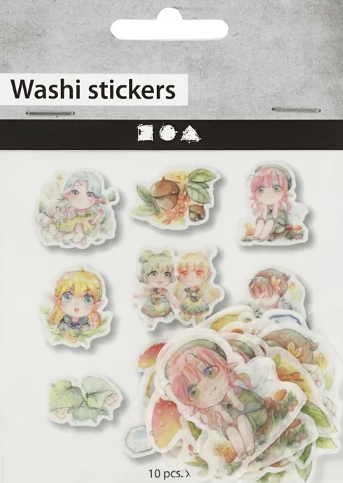 Washi Stickers - Feer - Klistermærker - 30 Stk