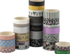 Washi Tape Sæt Med Mønstre - Overraskelse - 24 Stk. - Craft Id