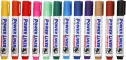 Whiteboardmarker - Tykkelse 4 MM - Assorterede Farver - 12 Stk