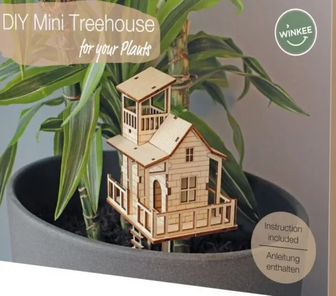 Winkee - Tiny Tree House DIY Set - Vase