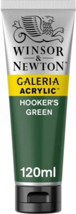 Winsor & Newton Akrylmaling - Galeria - Mørkegrøn 120 ML