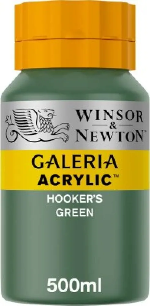 Winsor & Newton - Akrylmaling - Hookers Green 500 ML