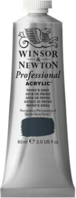 Winsor & Newton - Akrylmaling - Payne's Grey 60 ML