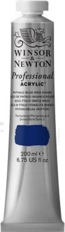 Winsor & Newton - Akrylmaling - Phthalo Blue - Red Shade 200 ML