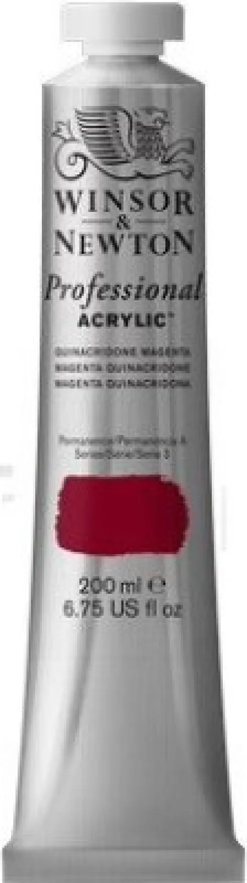 Winsor & Newton - Akrylmaling - Quinacridone Magenta 200 ML