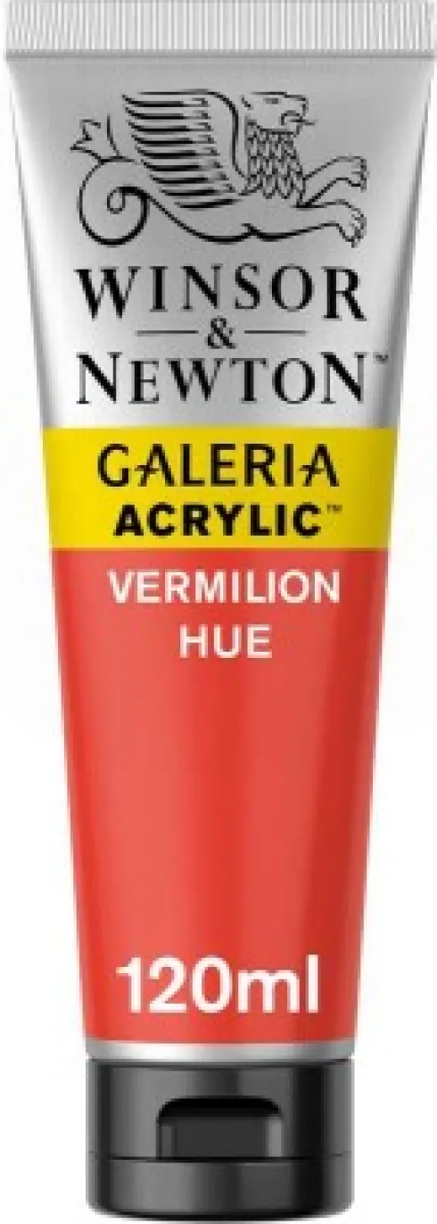 Winsor & Newton - Akrylmaling - Vermilion Hue 120 ML