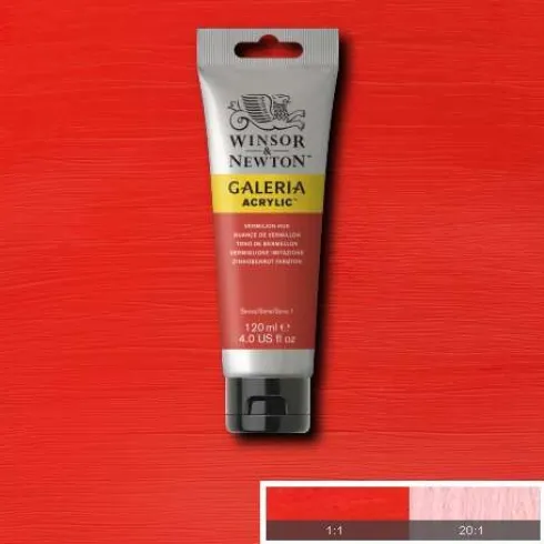 Winsor & Newton - Akrylmaling - Vermilion Hue 120 ML