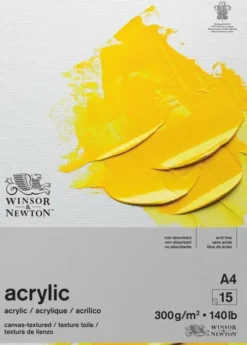 Winsor & Newton - Akrylpapir - A4 - 15 Ark