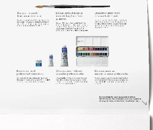 Winsor & Newton - Akvarelblok - 23X31 CM - Cold Press - 20 Ark