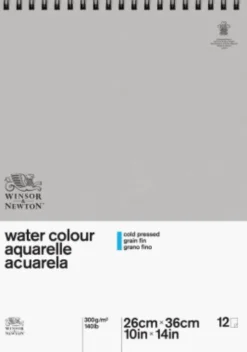 Winsor & Newton - Akvarelblok - 26X36 CM - Cold Press - 12 Ark