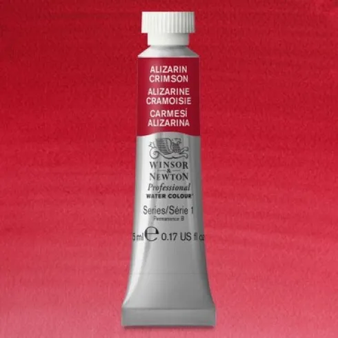 Winsor & Newton - Akvarelfarve - Alizarin Crimson 37 ML