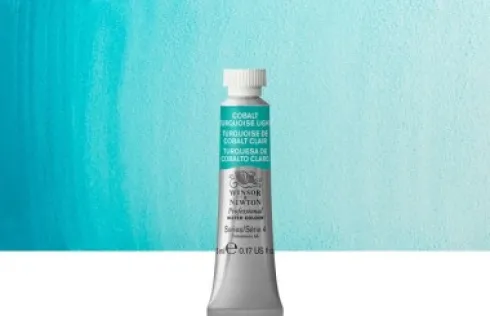 Winsor & Newton - Akvarelfarve - Cobalt Turquoise Light 5 ML