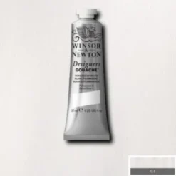 Winsor & Newton - Akvarelfarve - Gouache - Permanent White 37 ML