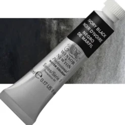 Winsor & Newton - Akvarelfarve - Ivory Black 5 ML
