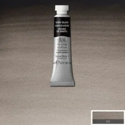 Winsor & Newton - Akvarelfarve - Ivory Black 5 ML