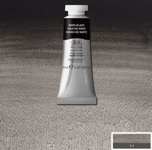 Winsor & Newton - Akvarelfarve - Mars Black 14 ML