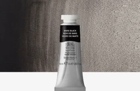Winsor & Newton - Akvarelfarve - Mars Black 14 ML