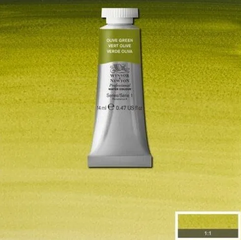 Winsor & Newton - Akvarelfarve - Olive Green 14 ML