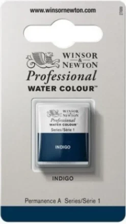 Winsor & Newton - Akvarelfarve 1/2 Pan - Indigo