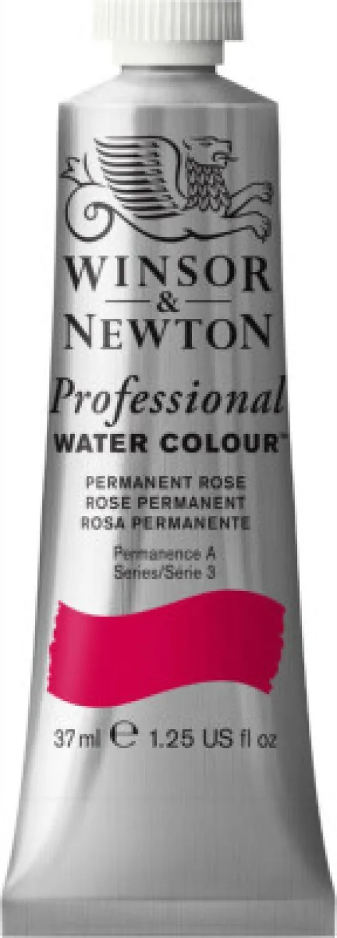Winsor & Newton - Akvarelfarve - Permanent Rose 37 ML