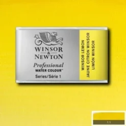 Winsor & Newton - Akvarelfarve Pan - Winsor Lemon