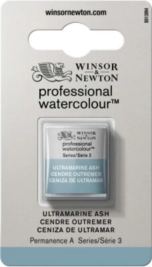 Winsor & Newton - Akvarelfarve 1/2 Pan - Ultramarine Ash