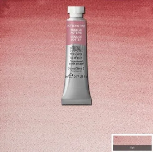 Winsor & Newton - Akvarelfarve - Potters Pink 5 ML