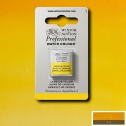 Winsor & Newton - Akvarelfarve 1/2 Pan - Cadmium Yellow