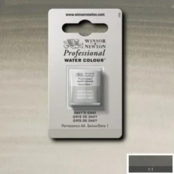 Winsor & Newton - Akvarelfarve 1/2 Pan - Davy's Grey