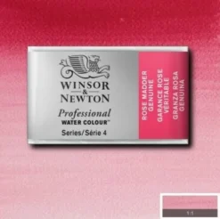 Winsor & Newton - Akvarelfarve Pan - Rose Madder Genuine