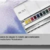 Winsor & Newton - Akvarelfarve Pan Sæt Med 12 Farver - Travel Tin