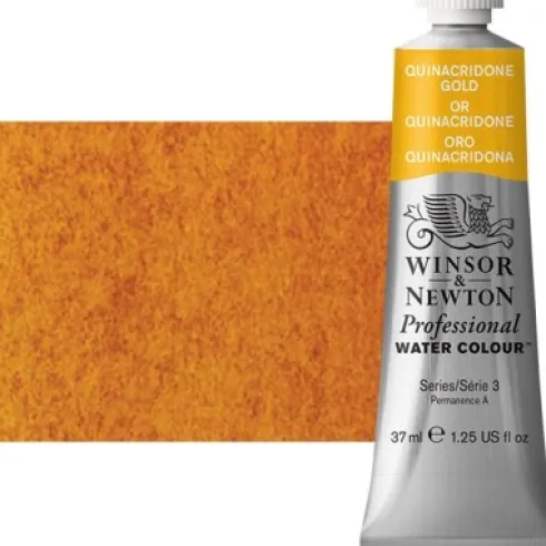 Winsor & Newton - Akvarelfarve - Quinacridone Gold 37 ML