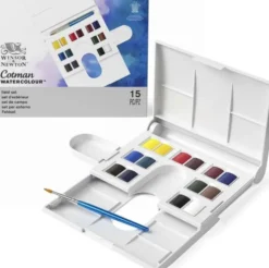 Winsor & Newton - Akvarelfarve Sæt - The Compact Set - 14 Farver