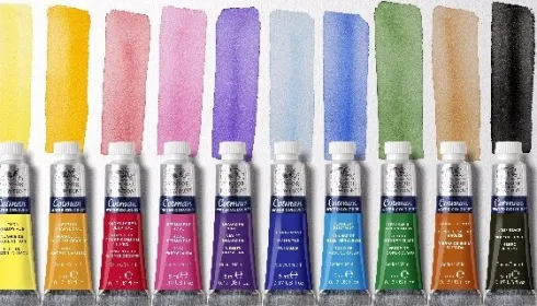 Winsor & Newton - Akvarelfarve Sæt - 10X5 ML