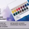 Winsor & Newton - Akvarelfarve Sæt Med 16 Farver - Complete Pocket