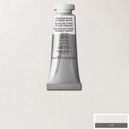 Winsor & Newton - Akvarelfarve - Titanium White Opaque