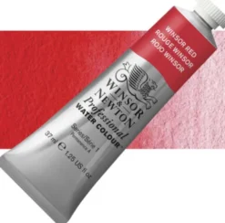 Winsor & Newton - Akvarelfarve - Winsor Red 37 ML