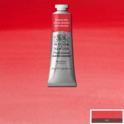 Winsor & Newton - Akvarelfarve - Winsor Red 37 ML