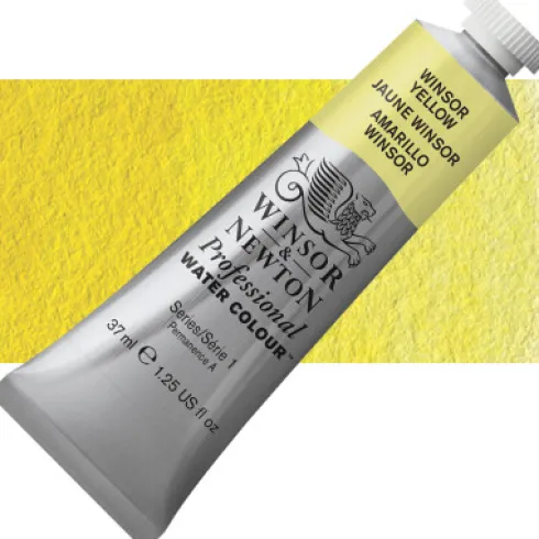 Winsor & Newton - Akvarelfarve - Winsor Yellow 37 ML