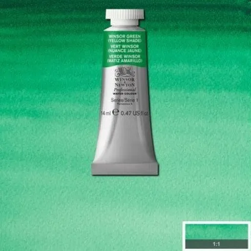 Winsor & Newton - Akvarelfarve - Winsor Green Yellow Shade 14 ML