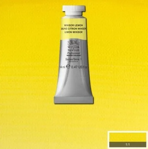 Winsor & Newton - Akvarelfarve - Winsor Lemon 14 ML