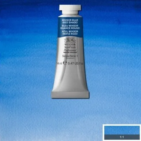 Winsor & Newton - Akvarelfarve - Winsor Blue Red Shade 14 ML