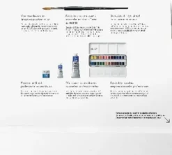 Winsor & Newton - Akvarelpapir - 25X35 CM - Hot Press - 20 Ark