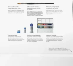 Winsor & Newton - Akvarelpapir - 25X35 CM - Hot Press - 20 Ark